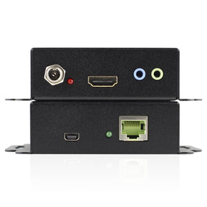 Cablesson HDElity HDMI Extender Over Single Cat.X with HDBaseT (Bi-Directional IR) - Full HD, 1080p, 3D Support, RJ45, UTP, HDCP, EDID, BALUN, Infra Red, Long Range, Dolby TrueHD, DTS Master Audio supported, Extender Kit, Network Cable, HDTV, upto 60m