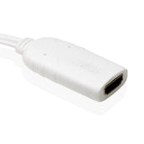 Cablesson - MHL-HDMI-Adapter + Mackuna HDMI-Kabel - Weiß - 1m