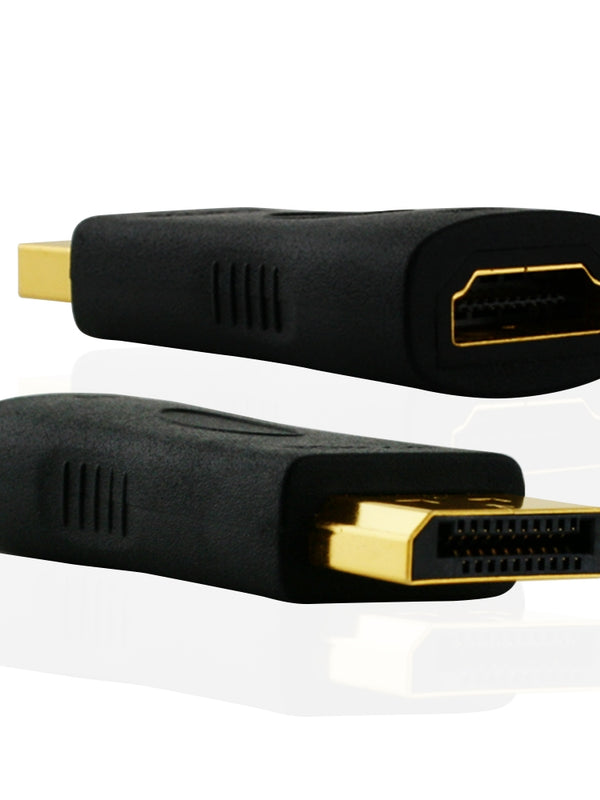 Cablesson DisplayPort to HDMI Multimode adapter / converter (for Apple Mac / Dell / PC / Graphics Card / Video Card / Monitor) Full HD (1080p) - with Audio