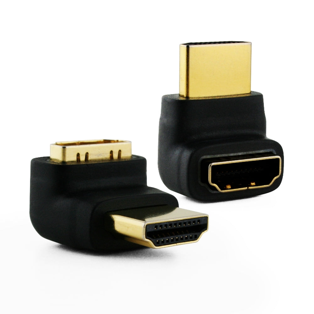 Cablesson® Right-Angle 270 Degree HDMI Adapter - Black