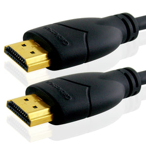 Cablesson Basic 1m High Speed HDMI Cable (HDMI Type A, HDMI 2.1/2.0b/2.0a/2.0/1.4) - 4K, 3D, UHD, ARC, Full HD, Ultra HD, 2160p, HDR - for PS4, Xbox One, Wii, Sky Q. For LCD, LED, UHD, 4k TVs - Black
