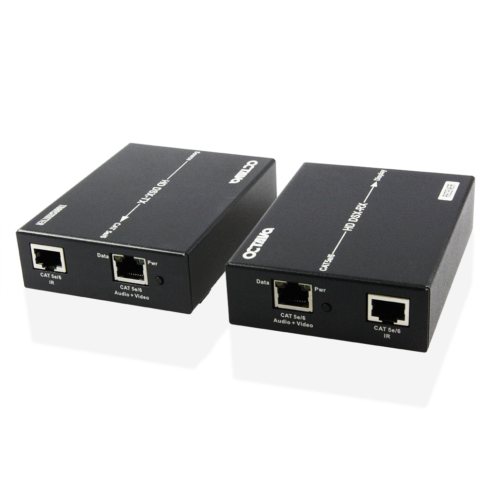 Octava - HDDSX-EX HDMI über LAN-IP-Extender Kit mit optionaler IR Passthru