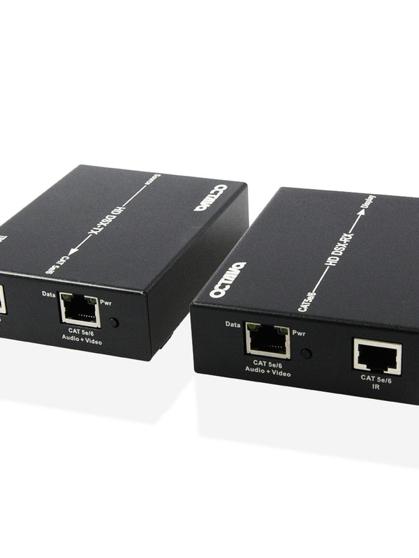 Octava HDDSX-EX HDMI over LAN/IP Extender Kit with optional IR Passthru