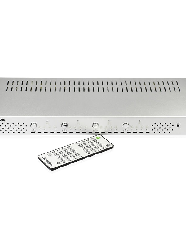 Octava 44UHDMX-UK - 4x4 HDMI Matrix Switch with EDID Management - 4 Input 4 Output (4x4) Switch / Splitter - 1080p Full HD - Distribution Amplifier *** 3D ENABLED *** With Audio out, EDID Function, RS-232 Port and USB port for Firmware Updates ***