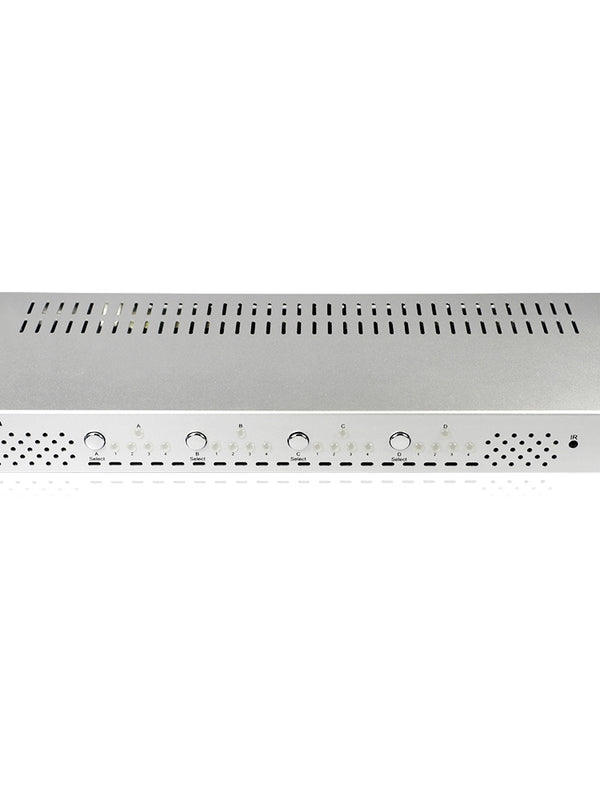 Octava 44UHDMX-UK - 4x4 HDMI Matrix Switch with EDID Management - 4 Input 4 Output (4x4) Switch / Splitter - 1080p Full HD - Distribution Amplifier *** 3D ENABLED *** With Audio out, EDID Function, RS-232 Port and USB port for Firmware Updates ***