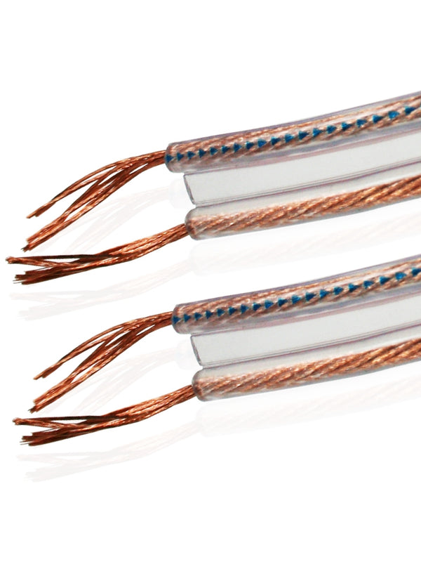 Van Damme 2 x 0.75mm Audio Twin Interconnect Speaker Cable (Total Definition Directional Hi-Fi) 268-501-000 1 Metre / 1M