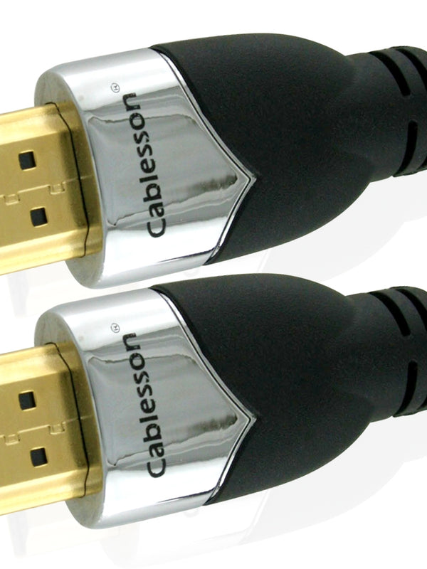 Cablesson Prime 1.5m High Speed HDMI Kabel (HDMI Typ A, HDMI 2.1/2.0b/2.0a/2.0/1.4) - 4K, 3D, UHD, ARC, Full HD, Ultra HD, 2160p, HDR - fÃ¼r PS4, Xbox One, Wii, Sky Q, LCD, LED, UHD, 4k Fernsehern - schwarz