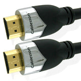 Cablesson Prime 1.5m High Speed HDMI Kabel (HDMI Typ A, HDMI 2.1/2.0b/2.0a/2.0/1.4) - 4K, 3D, UHD, ARC, Full HD, Ultra HD, 2160p, HDR - fÃ¼r PS4, Xbox One, Wii, Sky Q, LCD, LED, UHD, 4k Fernsehern - schwarz