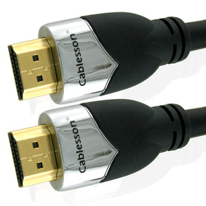 Cablesson Prime 2m High Speed HDMI Kabel (HDMI Typ A, HDMI 2.1/2.0b/2.0a/2.0/1.4) - 4K, 3D, UHD, ARC, Full HD, Ultra HD, 2160p, HDR - fÃ¼r PS4, Xbox One, Wii, Sky Q, LCD, LED, UHD, 4k Fernsehern - schwarz