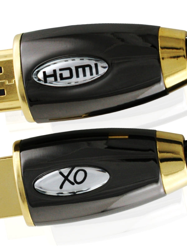 XO PRO GOLD 10m High Speed HDMI Kabel (HDMI Typ A, HDMI 2.1/2.0b/2.0a/2.0/1.4) - 4K, 3D, UHD, ARC, Full HD, Ultra HD, 2160p, HDR - fÃ¼r PS4, Xbox One, Wii, Sky Q, LCD, LED, UHD, 4k Fernsehern - schwarz