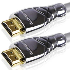 Cablesson Maestro 18m High Speed HDMI Kabel - 8k, 3D, Full HD, Ultra HD, 2160p, HDR, ARC, Ethernet - (HDMI 2.1/2.0b/2.0a/2.0/1.4) fÃ¼r PS4, Xbox One, Wii, Sky Q, LCD, LED, UHD, CL3 zertifiziert - grau