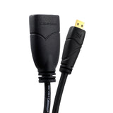 Cablesson Ivuna Micro HDMI 0.5m VerlÃ¤ngerungskabel - bis zu 1080p - v 1.4 / 2.0 - Audio und Video - Full HD - Verbindet HD-GerÃ¤te mit dem neuen Micro HDMI Anschluss an den PC oder Fernseher- Vergoldete Stecker 3D Full HD 1080p 4k2k