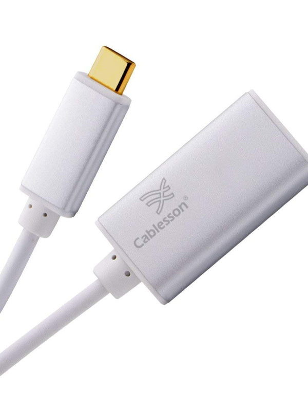 Cablesson - USB Typ C DP Adapter 0.23m - mÃ¤nnlich zu weiblich - 4K @ 60Hz